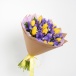 Сборный букет ирисов и тюльпанов "Яркая палитра" Сборный букет ирисов и тюльпанов "Яркая палитра"