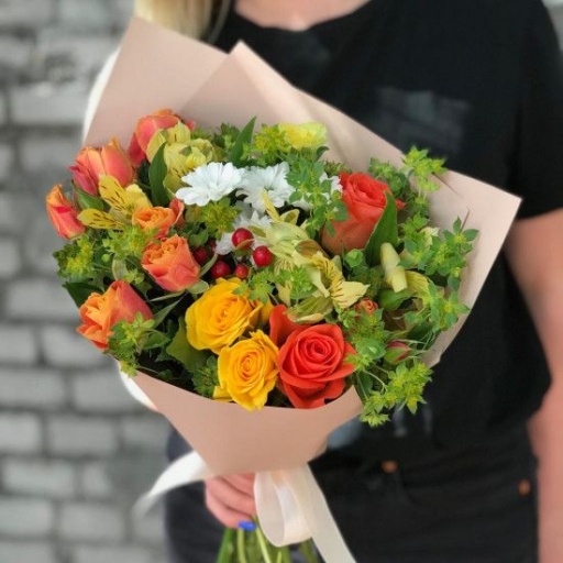 Фото Букет "Солнечное звучание"