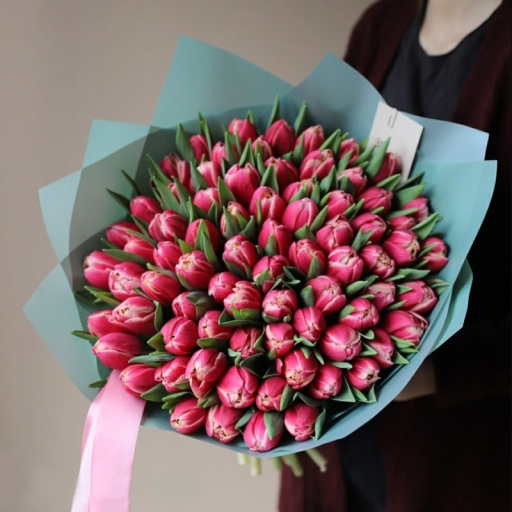 Стильный букет "Райская птица" Фото Стильный букет "Райская птица"